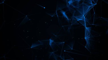 Dijital ağ bağlantıları ve ışık. Teknoloji iletişimi 