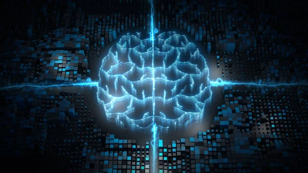 Artificial intelligence (AI) brain, big data flow analysis, deep