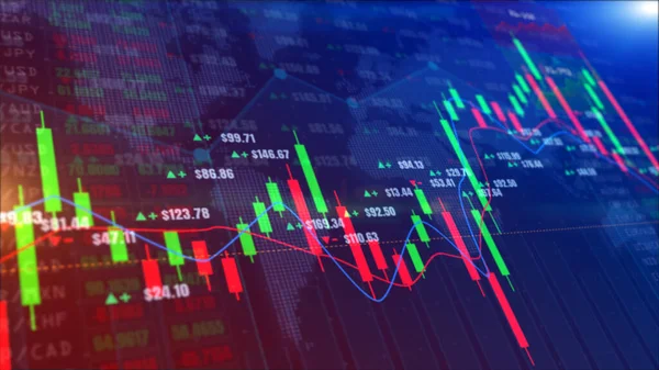 Finansal yatırım için uygun dijital borsa veya önx ticaret grafiği ve şamdan grafiği. Ticari geçmiş konsepti için mali Yatırım eğilimleri.