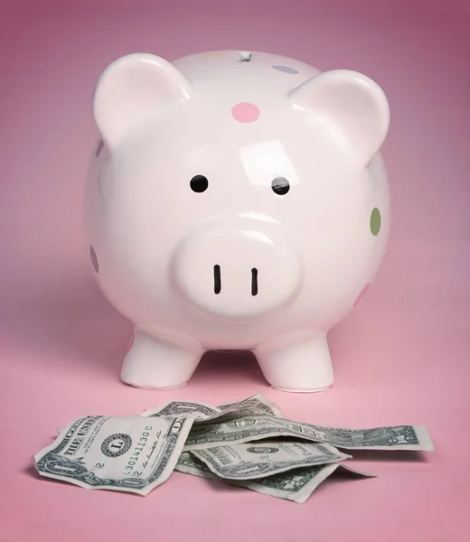 Piggy Bank Money — Stock Photo, Image