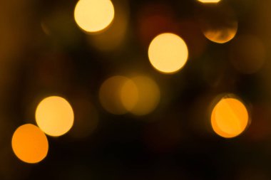 Odaklanmamış noel ışıkları