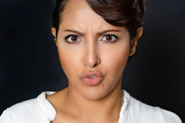 Pretty Expressive Woman — Stok fotoğraf