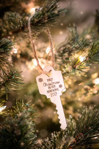 Різдвяна ялинка Прикраса Ключ — стокове фото