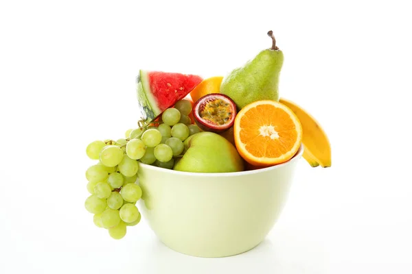 Frutas mezcladas en un tazón —  Fotos de Stock