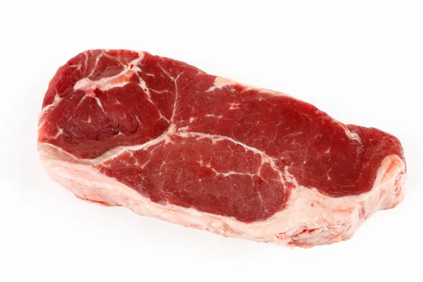 Carne scamosciata cruda — Foto Stock
