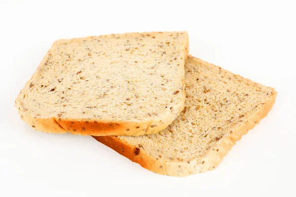 Slices of bread with chia — Stock Photo, Image