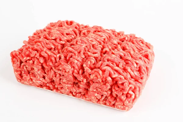 Rauw gehakt rundvlees — Stockfoto