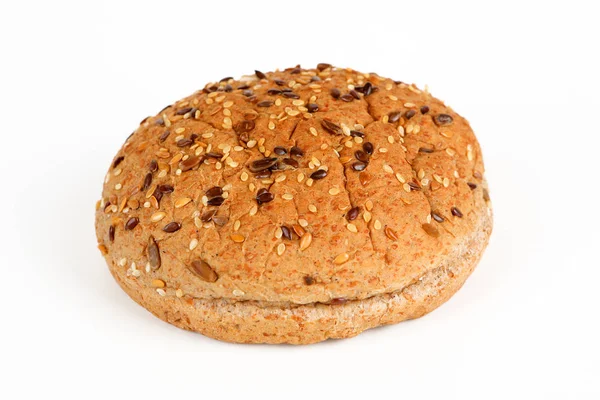 A bun for a burger with grain — Stock Photo, Image