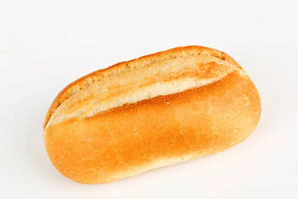 Broodje op een witte achtergrond — Stockfoto