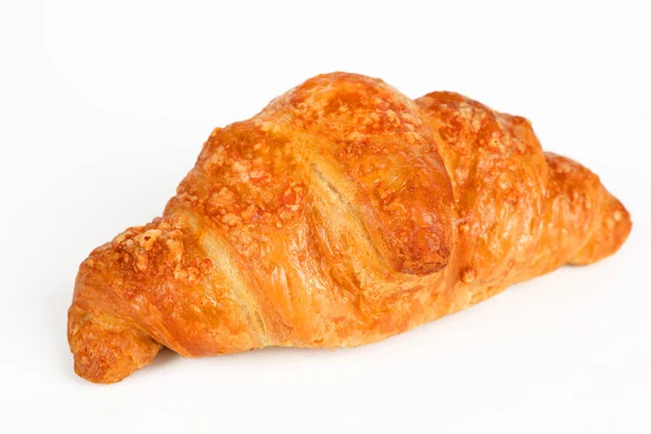 Croissant gevuld met ham en kaas — Stockfoto