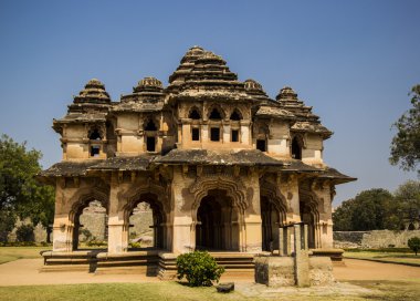 hampi, Hindistan'ın Lotus mahal