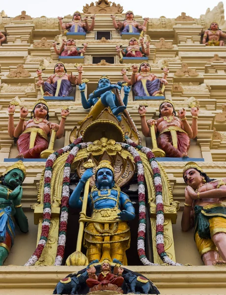 De Hindoestaanse God Krishna Tempel in India — Stockfoto