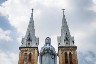 Notre dame Katedrali ho chi minh City, vietnam