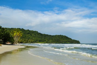 Güzel bir plaj Phu Quoc Adası, Vietnam