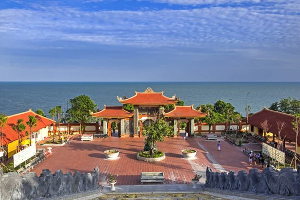 Ho Quoc pagoda, phu quoc Adası, Vietnam noktasından görünümü
