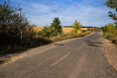 Ukrayna'da kırsal yol