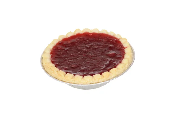 Isolated strawberry tart — Stock Photo, Image