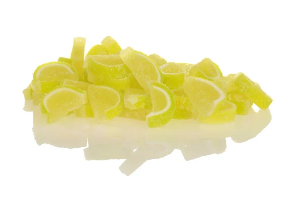 Zucker beschichtete Limettengelee Bonbons — Stockfoto