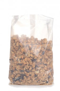 granola kuru üzüm badem tahıl torba