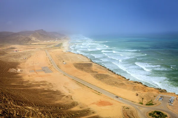 Playa de Al Mughsayl cerca de Salalah — Foto de Stock