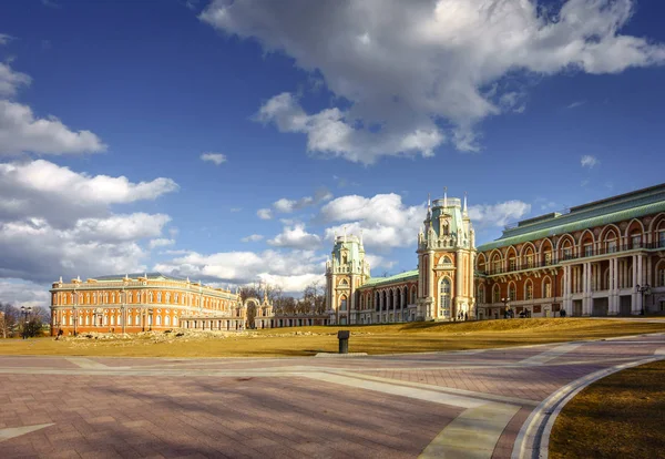 Restored Tsaritsyno Palace in Moscow — Stock Photo, Image