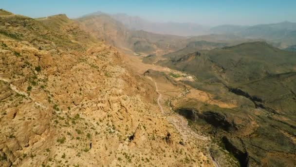 Al Hajar Mountains of Oman — Stock Video