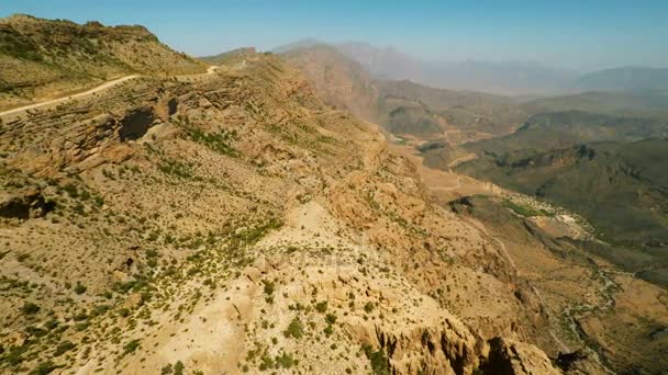 Al Hajar Mountains of Oman — Stock Video