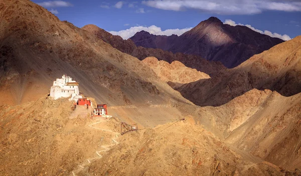Mosteiro Budista de Sankar em Leh — Fotografia de Stock