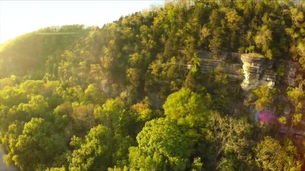 Kentucky River Palisades — Stockvideo