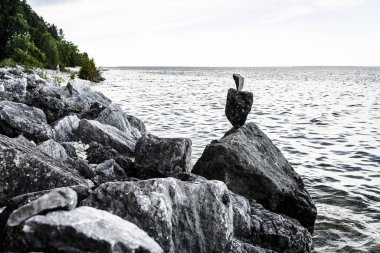 Dengeli Mackinac Island buzlu