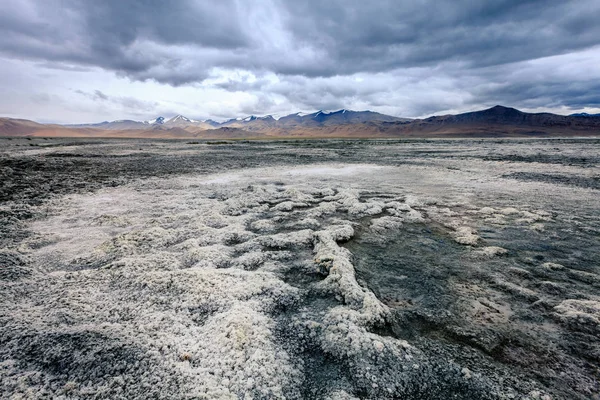 TSO Kar salt lake — Stockfoto