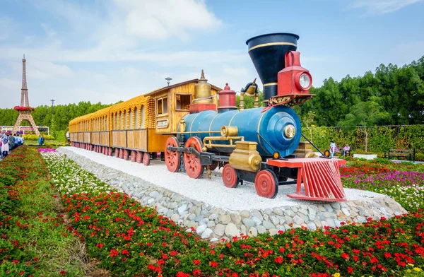 Dubai Emirados Árabes Unidos Janeiro 2016 Miracle Garden Uma Das — Fotografia de Stock