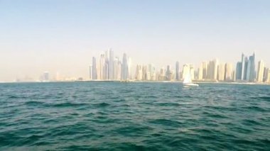 Doğal Dubai sahil şeridi görünümü