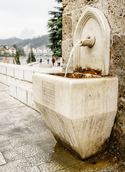 Αρχαία Πηγή Πηγή Νερού Για Την Πόλη Του Konjic Βοσνία — Φωτογραφία Αρχείου
