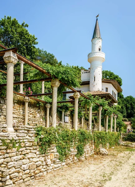 Balchik Palace Ban Fekete Tenger Resort Town Balchik Bulgária — Stock Fotó