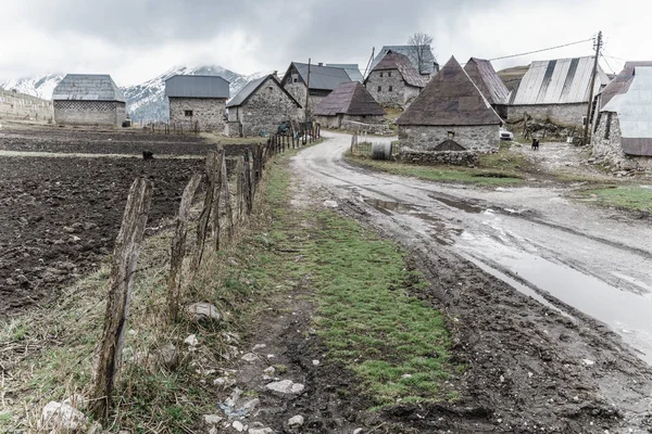 Vecchio Villaggio Nelle Montagne Della Bosnia Erzegovina — Foto Stock