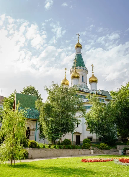 Église Saint Nicolas Sofia Bulgarie Centre Ville — Photo