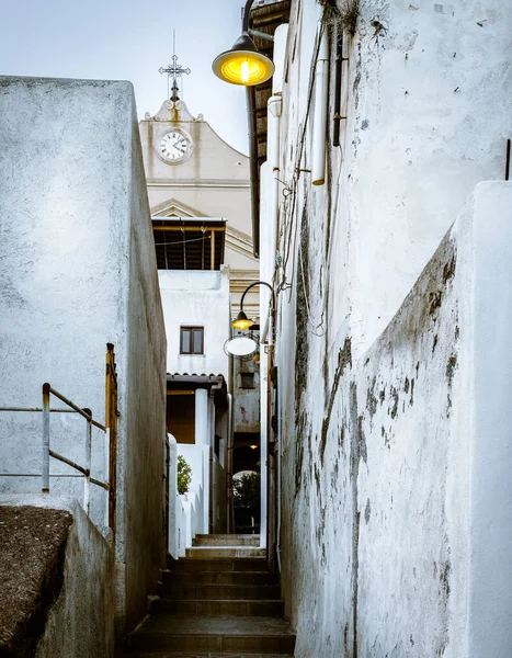 Straat in Santa Marina, Salina — Stockfoto