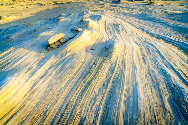 Formations Grès Dans Désert Abu Dhabi Aux Emirats Arabes Unis — Photo