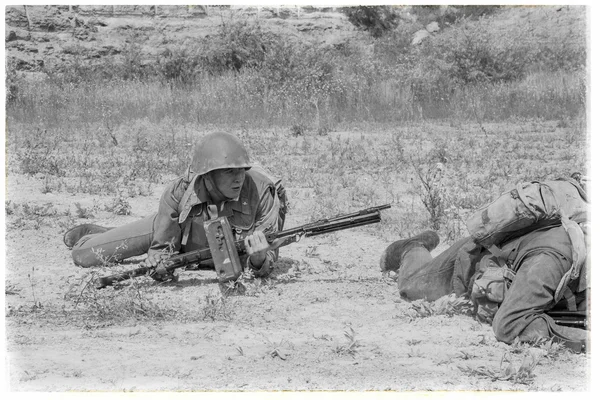 Soviet Spetsnaz in Afghanistan — Stock Photo, Image