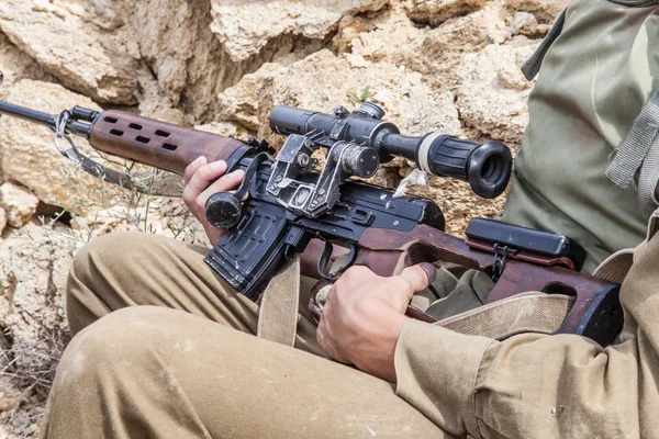 Soviet Spetsnaz in Afghanistan — Stock Photo, Image