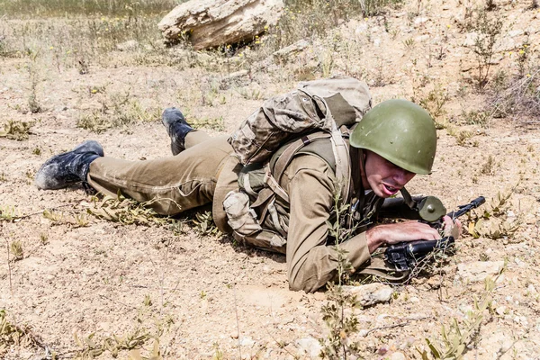 Soviet Spetsnaz in Afghanistan — Stock Photo, Image