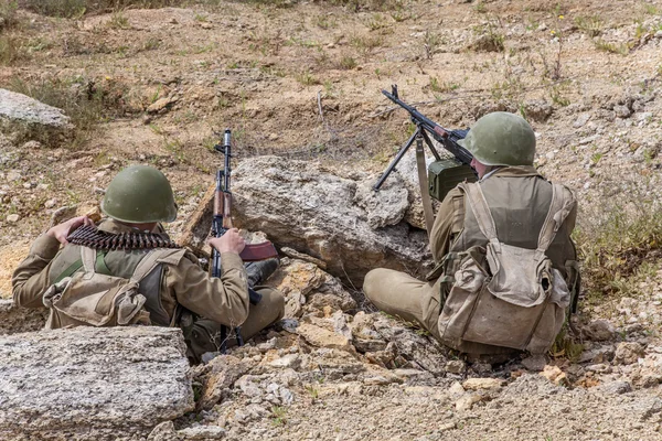 Soviet Spetsnaz in Afghanistan — Stock Photo, Image