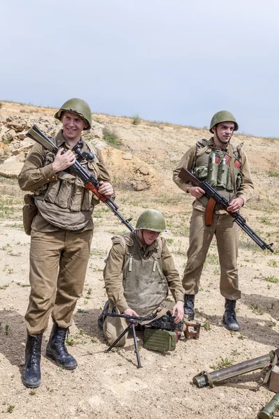 Soviet Spetsnaz in Afghanistan — Stock Photo, Image