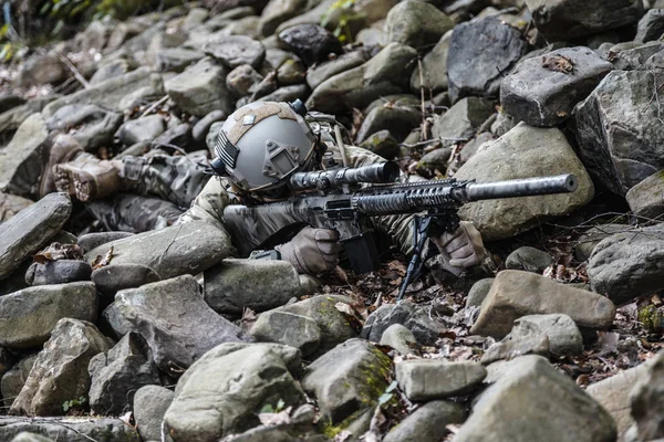 Army ranger sniper — Stockfoto