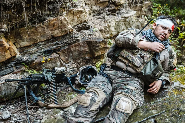 Verwundeter Ranger der Armee — Stockfoto