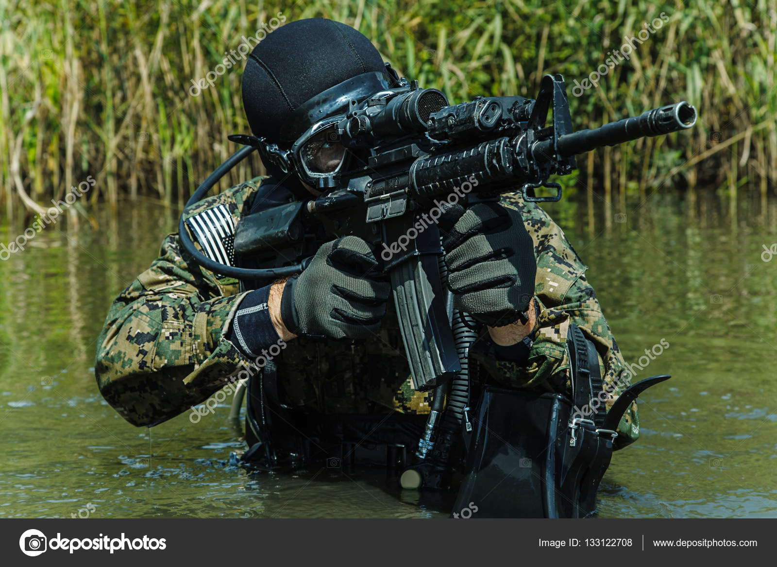 Navy Seals In Water