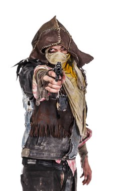 ev yapımı silah ile kirli kurtulan