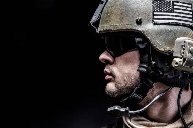 closeup asker portre