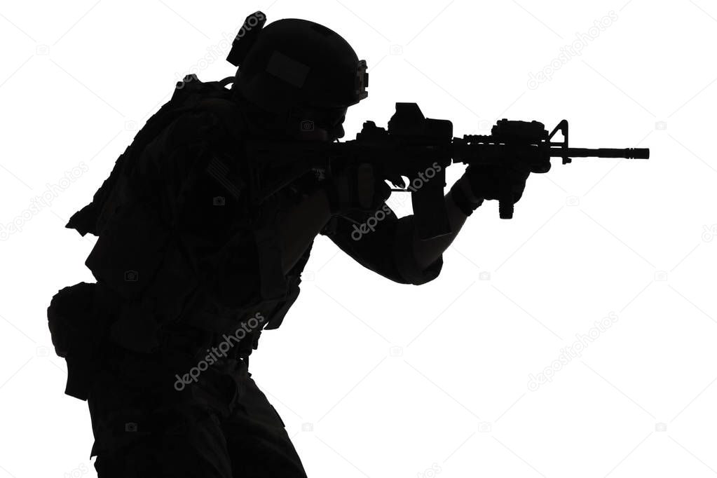 Marine Special Operator silhouette